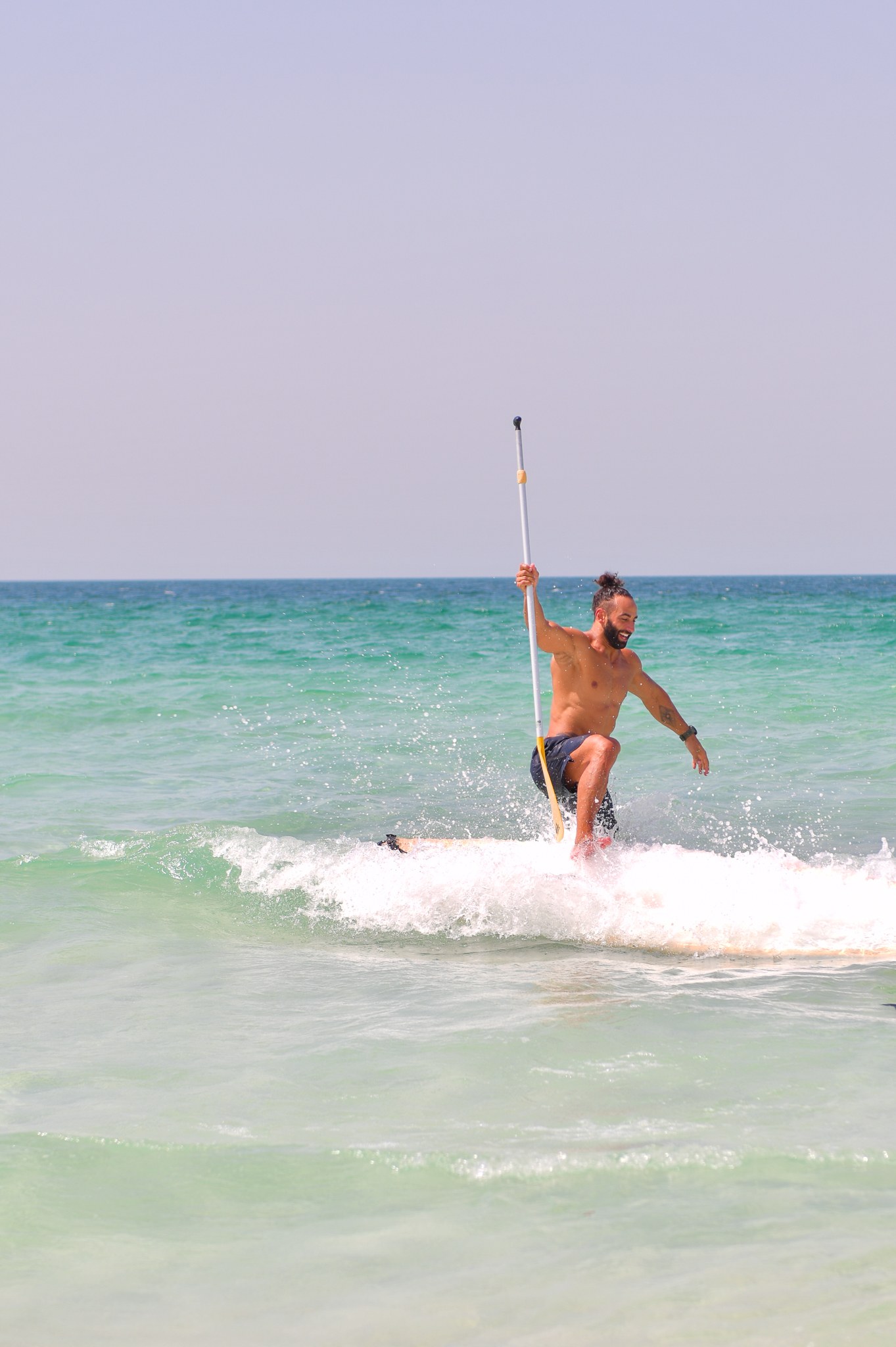 Paddleboard experience at Umm Al Quwain Beach Hotel