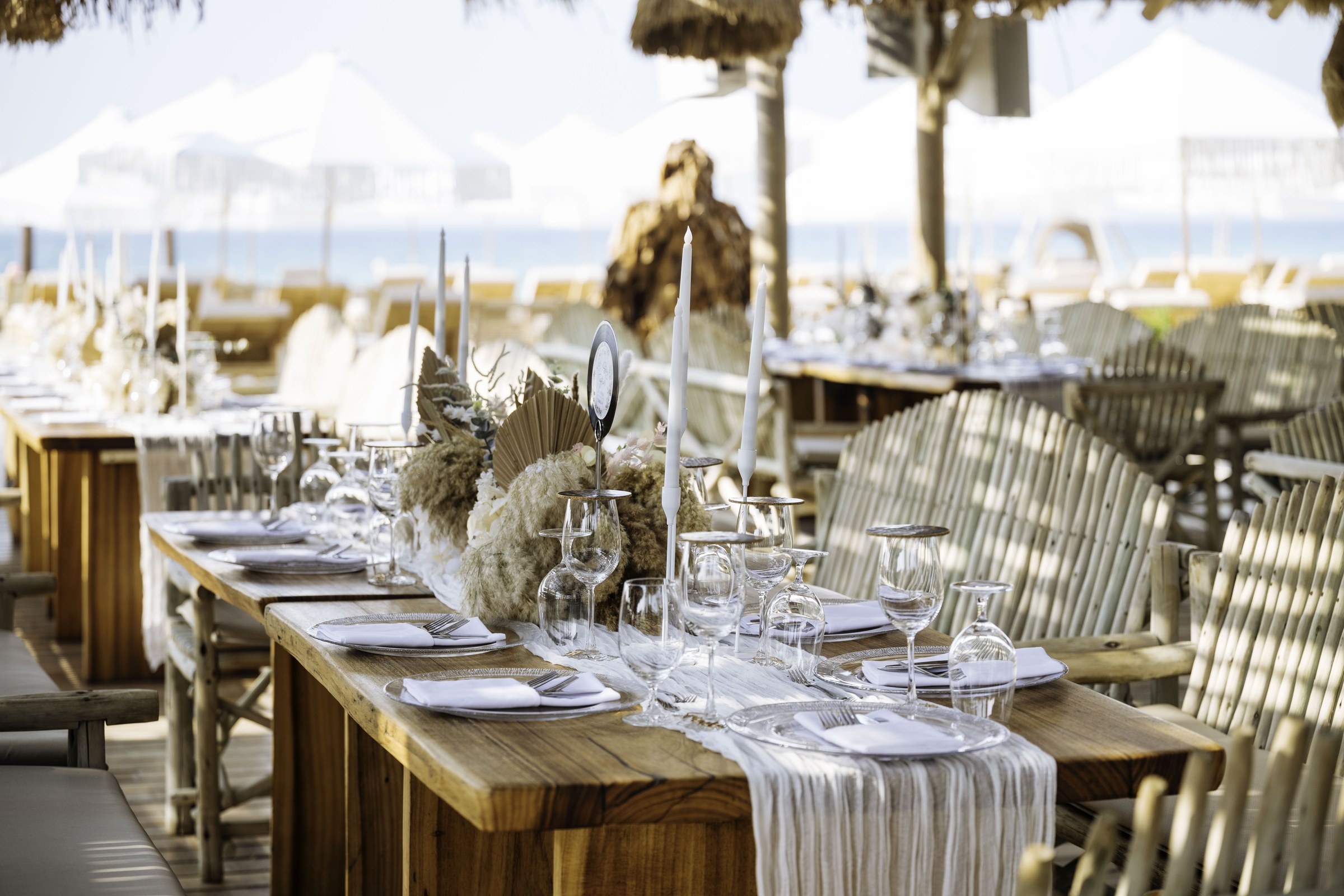 Seaside event table
