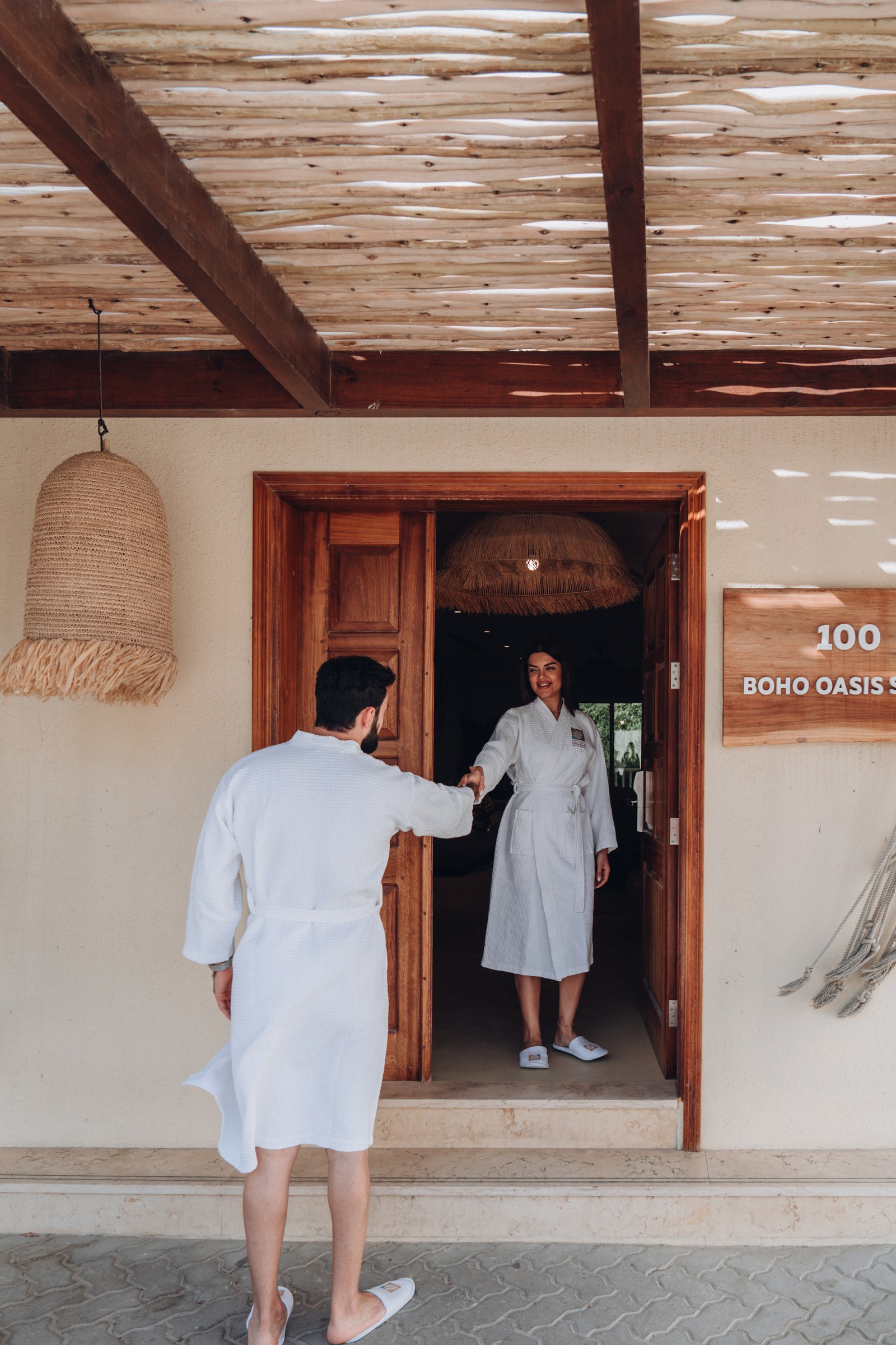 Suite arrival at Umm Al Quwain Beach Hotel