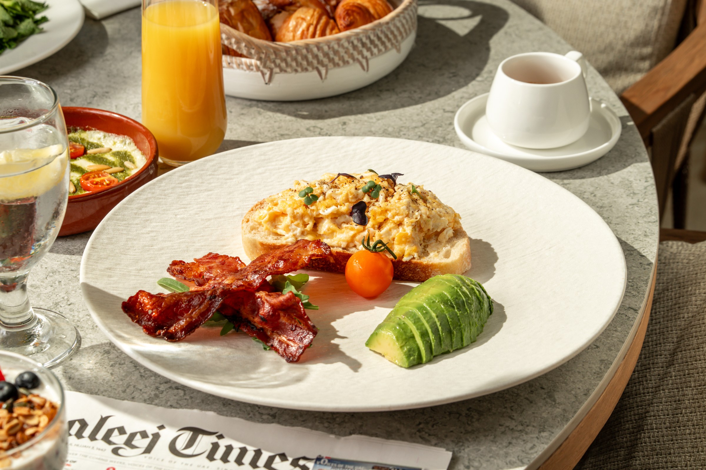 Breakfast detail